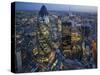 City of London Skyline at Sunset-jeremyreds-Stretched Canvas