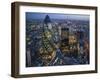 City of London Skyline at Sunset-jeremyreds-Framed Photographic Print