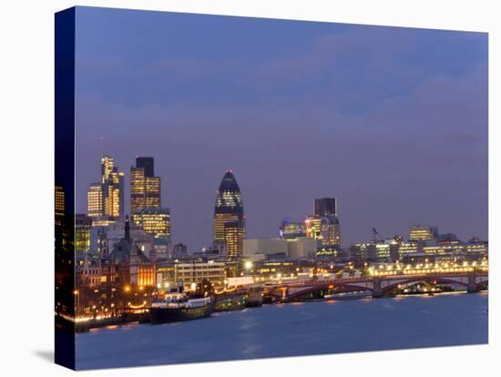 City of London Skyline, London, England, United Kingdom, Europe-Graham Lawrence-Stretched Canvas