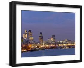 City of London Skyline, London, England, United Kingdom, Europe-Graham Lawrence-Framed Photographic Print