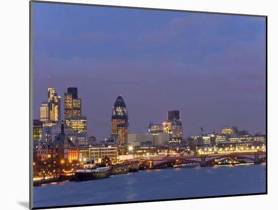 City of London Skyline, London, England, United Kingdom, Europe-Graham Lawrence-Mounted Photographic Print