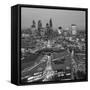 City of London Skyline, London, England-Jon Arnold-Framed Stretched Canvas