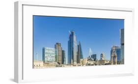 City of London skyline, London, England-Chris Mouyiaris-Framed Photographic Print