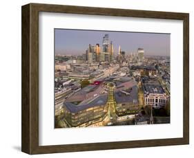 City of London, Square Mile, image shows completed 22 Bishopsgate tower, London, England-Charles Bowman-Framed Photographic Print