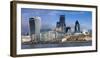 City of London Square Mile panorama, London, England, United Kingdom, Europe-Charles Bowman-Framed Photographic Print