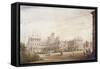 City of London Union Workhouse in Bow Road, Poplar, London, 1849-null-Framed Stretched Canvas