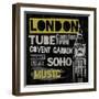 City of London-Tom Frazier-Framed Giclee Print