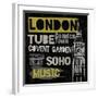 City of London-Tom Frazier-Framed Giclee Print