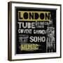 City of London-Tom Frazier-Framed Giclee Print