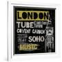 City of London-Tom Frazier-Framed Giclee Print