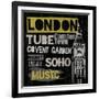 City of London-Tom Frazier-Framed Giclee Print