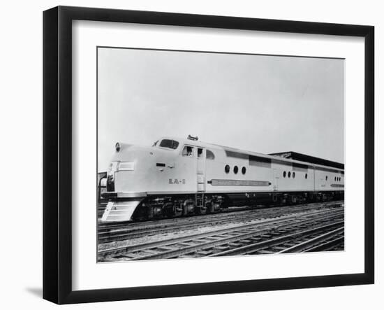 City of Los Angeles Train-null-Framed Photographic Print