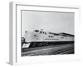 City of Los Angeles Train-null-Framed Photographic Print