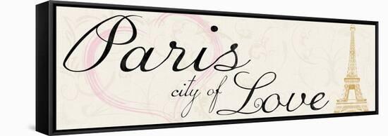 City of Love-Lauren Gibbons-Framed Stretched Canvas