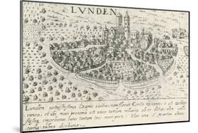 City of Lund, Which Belonged to Denmark in Middle Ages-null-Mounted Giclee Print