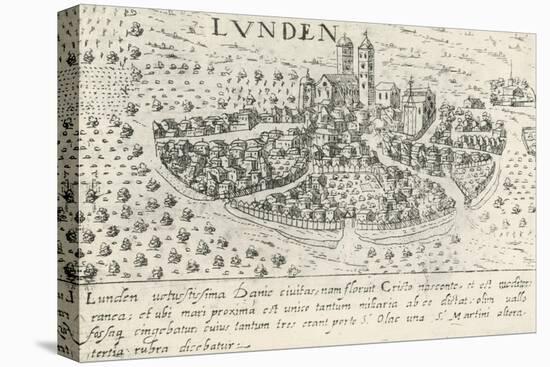 City of Lund, Which Belonged to Denmark in Middle Ages-null-Stretched Canvas