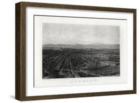 City of Mexico, 1883-Henry Adlard-Framed Giclee Print