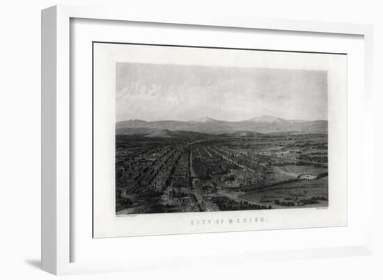 City of Mexico, 1883-Henry Adlard-Framed Giclee Print