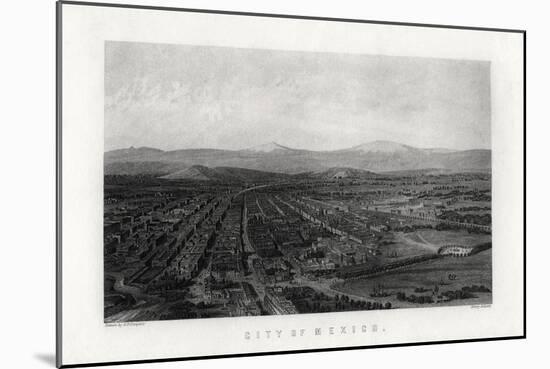 City of Mexico, 1883-Henry Adlard-Mounted Giclee Print