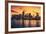 City of Miami at Sunset-prochasson-Framed Photographic Print