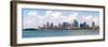 City of Miami Florida Cityscape of Downtown-Fotomak-Framed Photographic Print