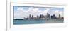 City of Miami Florida Cityscape of Downtown-Fotomak-Framed Photographic Print