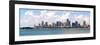 City of Miami Florida Cityscape of Downtown-Fotomak-Framed Photographic Print