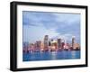 City of Miami Florida Summer Sunset Panorama-Fotomak-Framed Photographic Print