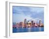 City of Miami Florida Summer Sunset Panorama-Fotomak-Framed Photographic Print