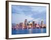 City of Miami Florida Summer Sunset Panorama-Fotomak-Framed Photographic Print