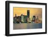City of Miami, Summer Sunset-prochasson-Framed Photographic Print