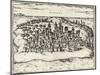 City of Mombasa in Kenya, from Civitates Orbis Terrarum, 1572, 16th Century-null-Mounted Giclee Print