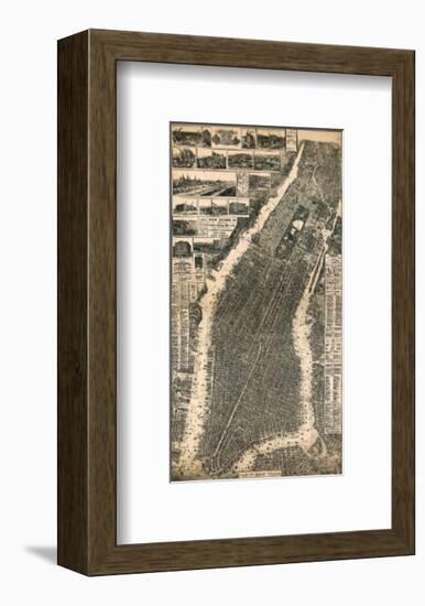 City of New York, c.1897-null-Framed Giclee Print