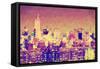 City of New York II - In the Style of Oil Painting-Philippe Hugonnard-Framed Stretched Canvas