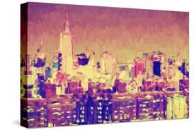 City of New York II - In the Style of Oil Painting-Philippe Hugonnard-Stretched Canvas