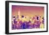 City of New York II - In the Style of Oil Painting-Philippe Hugonnard-Framed Premium Giclee Print