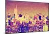 City of New York II - In the Style of Oil Painting-Philippe Hugonnard-Mounted Premium Giclee Print