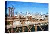 City of New York III - In the Style of Oil Painting-Philippe Hugonnard-Stretched Canvas