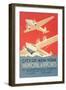 City of New York Municipal Airports-Harry Herzog-Framed Art Print