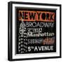 City of New York-Tom Frazier-Framed Giclee Print