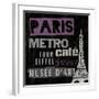 City of Paris-Tom Frazier-Framed Giclee Print