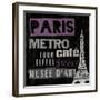 City of Paris-Tom Frazier-Framed Giclee Print