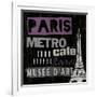 City of Paris-Tom Frazier-Framed Giclee Print