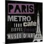 City of Paris-Tom Frazier-Mounted Giclee Print