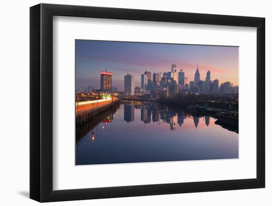 City of Philadelphia.-rudi1976-Framed Photographic Print