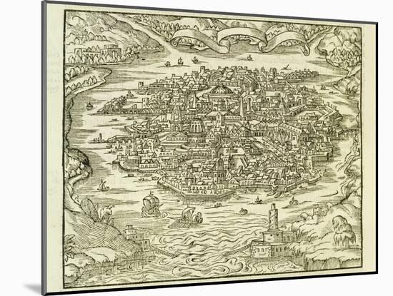 City of Quinsai (Now Tianjin)-Andre Thevet-Mounted Giclee Print