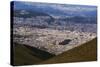 City of Quito Seen from the Pichincha Volcano, Quito, Ecuador, South America-Matthew Williams-Ellis-Stretched Canvas