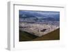 City of Quito Seen from the Pichincha Volcano, Quito, Ecuador, South America-Matthew Williams-Ellis-Framed Photographic Print