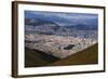 City of Quito Seen from the Pichincha Volcano, Quito, Ecuador, South America-Matthew Williams-Ellis-Framed Photographic Print