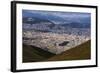 City of Quito Seen from the Pichincha Volcano, Quito, Ecuador, South America-Matthew Williams-Ellis-Framed Photographic Print